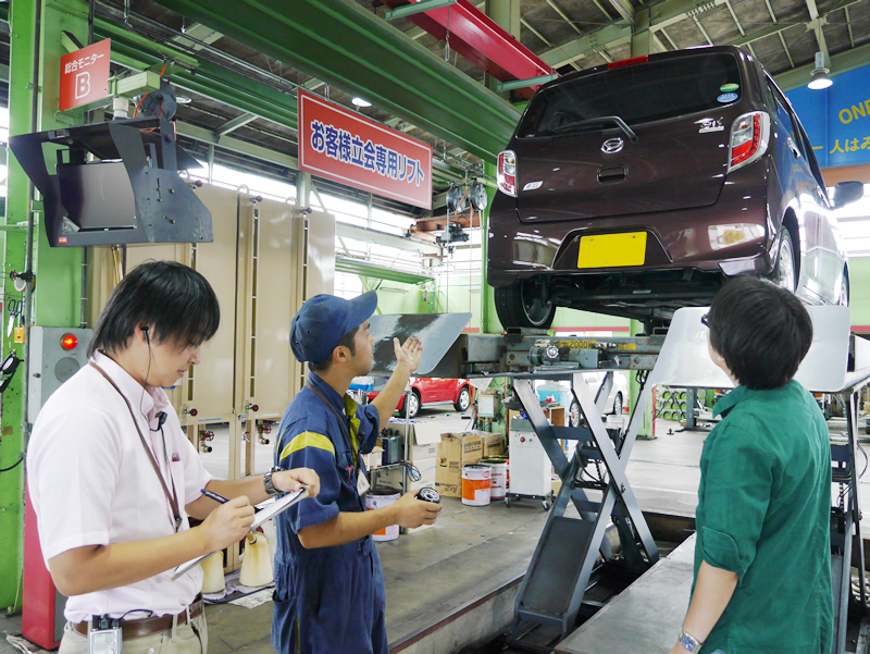 県内に自社整備工場を完備 ケイバッカ 空港通り店 株 川内自動車のインフォメーション